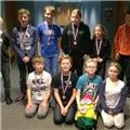 U12s with medals